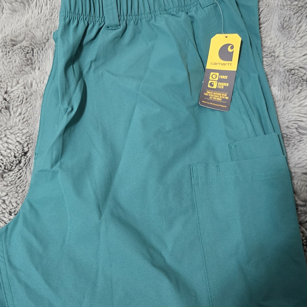 Carhartt Teal Scrub Pants